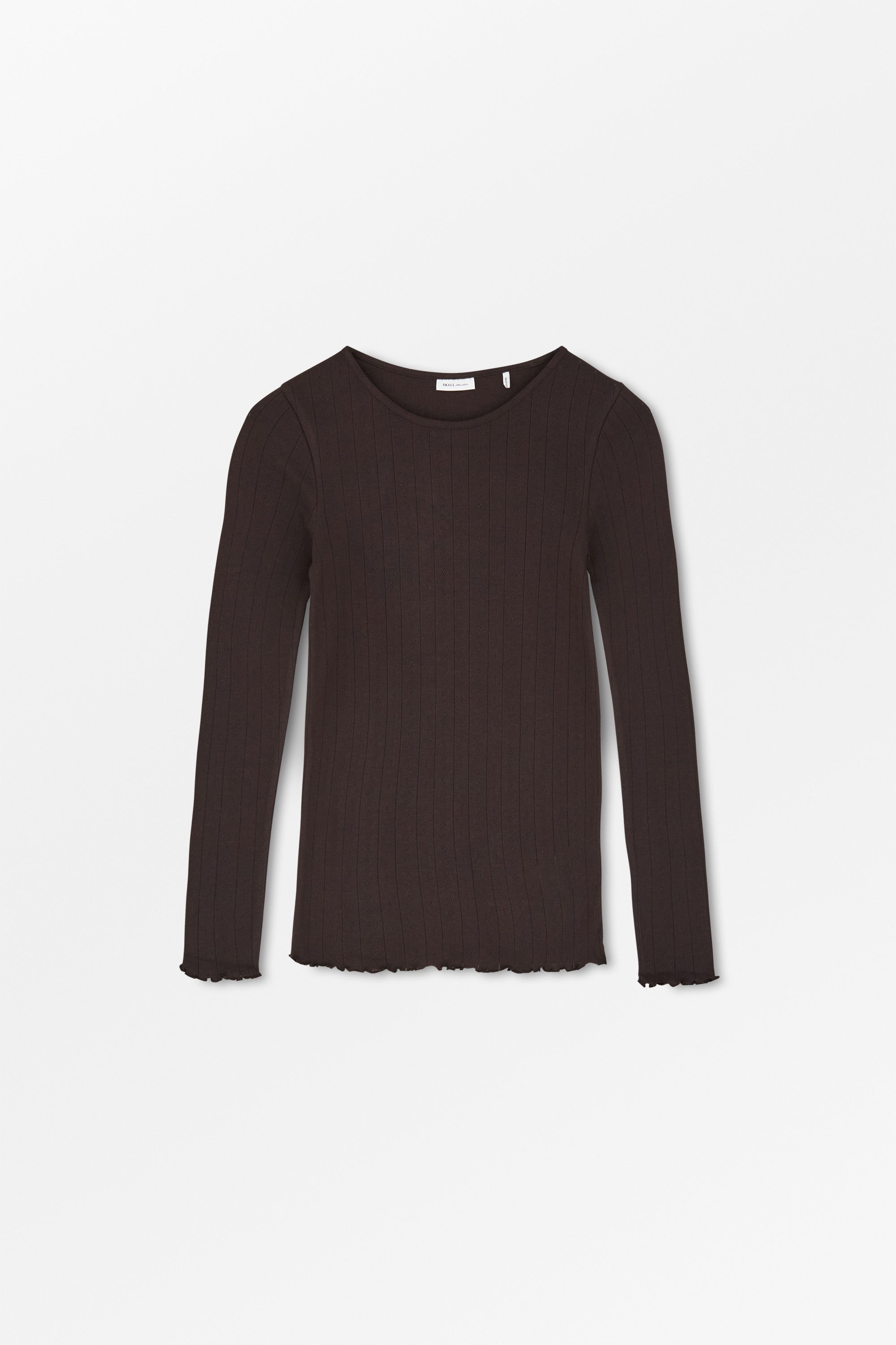 Skall Studio Edie blouse Blouse Dark brown